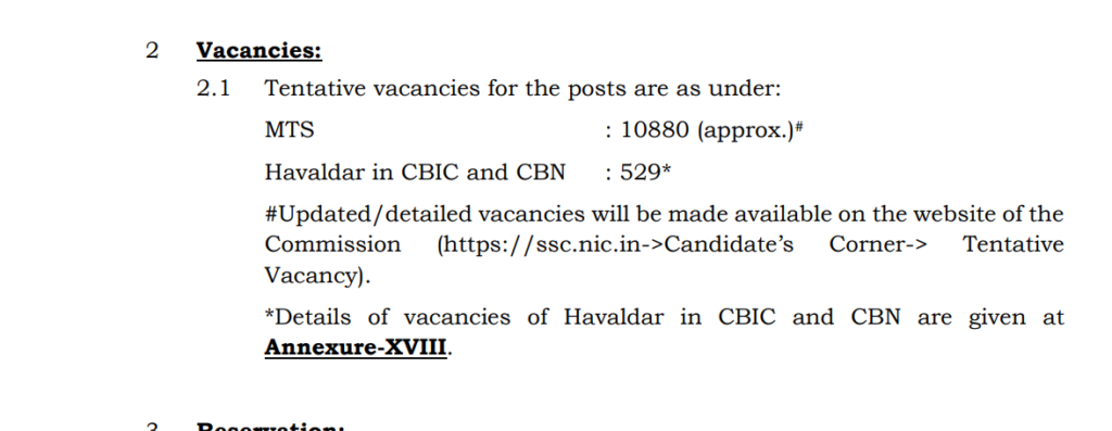 SSC MTS 2023 NOTIFICATION OUT | 11,000 + VACANCIES- TO APPLY CLICK HERE 2 ssc mts 2023