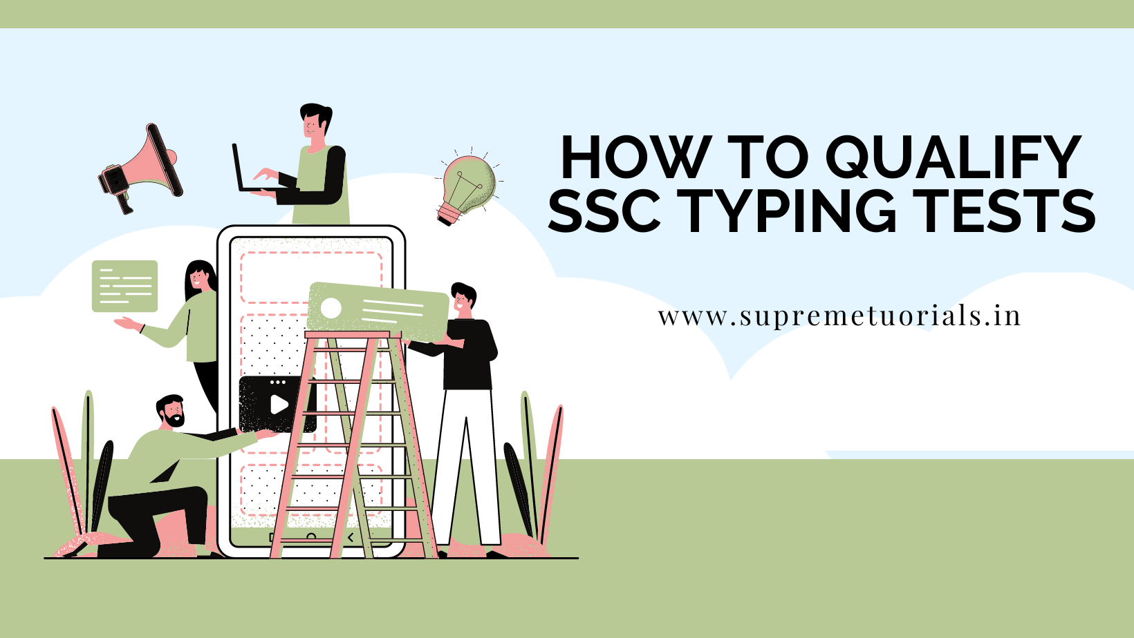How To Qualify SSC Typing Tests