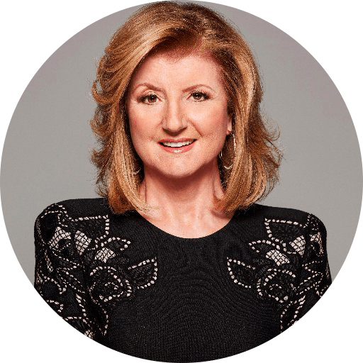 imgbin arianna huffington thrive the third metric to redefining success and creating a life of well being png Top 10 Bloggers In The World-[Let's discover who top the list.]