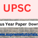 HOW TO CRACK UPSC EXAM 2024 IN FIRST ATTEMPT 1 UPSC Previous year paper download