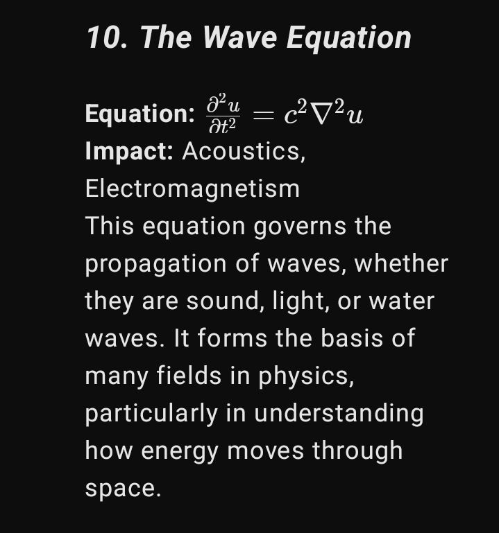 17 Equations That Changed the World: A Detailed Exploration 7 thewaveequations6355734986700348654 17 Equations That Changed the World: A Detailed Exploration
